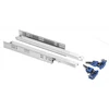 Undermount ball bearing slide with soft close PRO L=500, 3D adjustment, synchronisation, f