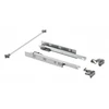 Undermount drawer slide P2O PRO L = 500, 3D adjustment, opening synchronization, 18 mm pla