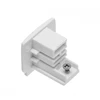 GTV Universalus galinis dangtelis trifazėms X-RAIL šynoms, 35x31 mm, baltas