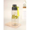 Vandens gertuvė su sieteliu, Hello, 650 ml, pilka