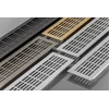 Ventiliacinės grotelės 480 x 80 mm, juodos, KK-W80800-D2, GTV
