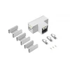 VINEA T-connector, LED, baltas