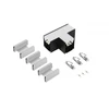 VINEA T-connector, LED, juodas