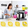 Virtuvinis kombainas DSP KM3031, 1300 W, 6,5 l, su mėsmale ir trintuvu, juodas