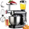 Virtuvinis kombainas DSP KM3031, 1300 W, 6,5 l, su mėsmale ir trintuvu, juodas