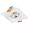 VOLARE downlight, LED, 7W, 560lm, CCT, AC220-240V, IP20, square, baltas
