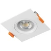VOLARE downlight, LED, 7W, 560lm, CCT, AC220-240V, IP20, square, baltas