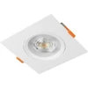 VOLARE Downlight, LED, 9W, 720lm, CCT, AC220-240V, IP20, Square, Baltas