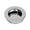 Zamak flush pull handle B224 round chrome