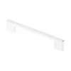 Zamak handle 819 C=128mm baltas
