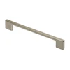 Zamak handle 819 C=160mm brushed steel