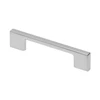 Zamak handle 819 C=96mm aliuminio