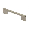 Zamak handle 819 C=96mm brushed steel