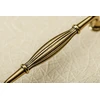 Zamak handle ABIATE C=128mm antique brass