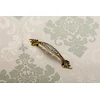 Zamak handle ADRIN C=96mm antique brass