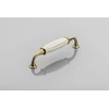 Zamak handle ALATRI C=128mm antique brass