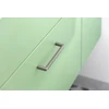 Zamak handle BAGIO C=160mm brushed titanium