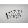 Zamak handle CAPRI, C= 128 mm, chrome