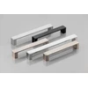 Zamak handle MODENA, C= 128 mm, juodas matt