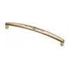 Zamak handle OLBIA C=128 mm antique brass