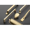 Zamak handle OTTO C = 128 mm champagne