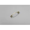 Zamak handle RENNES C=96mm antique brass