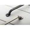 Zamak handle RETRIS C = 128 mm juodas matt
