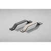 Zamak handle STEP C = 160 mm juodas matt
