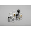 Zamak knob Crystal Palace A 40mm chrome + CRYSTAL