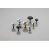 Zamak knob Crystal Palace B 30mm chrome + CRYSTAL
