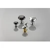 Zamak knob Crystal Palace B 30mm chrome + CRYSTAL