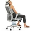 Biuro kėdė Desktronic SitOne Pilka, 4D porankiai, 6 reguliuojami taškai, BIFMA sertifikatas