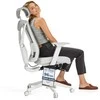 Biuro kėdė Desktronic SitPro Pilka, 3D porankiai, 10 reguliuojamų taškų, BIFMA sertifikatas