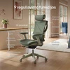 Biuro kėdė Desktronic SitPro Žalia, 3D porankiai, 10 reguliuojamų taškų, BIFMA sertifikatas