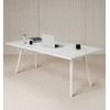 Desktronic Darbo stalo stalviršis 200x80cm Baltas