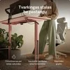 Desktronic Magnetinis darbo stalo laidų laikiklis, Metalinis, Rožinis