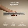 Desktronic Magnetinis darbo stalo laidų laikiklis, Metalinis, Pilkas
