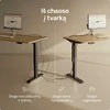 Desktronic Magnetinis darbo stalo laidų laikiklis, Metalinis, Juodas
