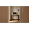 Elektrinis reguliuojamo aukščio stalas Desktronic HomeOne Juodas/Juodas, 160x80cm, Dvigubas motoras, USB ir USB-C įkrovimo lizdai