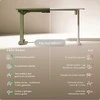 Elektrinis reguliuojamo aukščio stalas Desktronic HomePro Juodas/Žalias, 160x80cm, Dvigubas motoras, USB ir USB-C įkrovimo lizdai