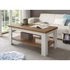 TV staliukas Kavos staliukas Imv Provence, 120 cm, baltoji pušis/ąžuolas