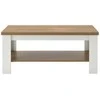 TV staliukas Kavos staliukas Imv Provence, 120 cm, baltoji pušis/ąžuolas