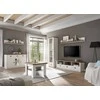 TV staliukas Kavos staliukas Imv Provence, 70 cm, baltoji pušis/ąžuolas