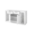 Komoda Imv Meran, 150 cm, baltas blizgus