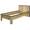 Lova Lovos Imv Sherwood, 90x200 cm, ruda/pilka