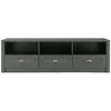 TV staliukas TV stovas Ascot, 158 cm, tamsiai žalia