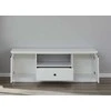 TV staliukas TV stovas Baxter baltas