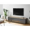 TV staliukas TV stovas City, 170 cm, antracitas/ąžuolinė
