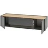 TV staliukas TV stovas City, 170 cm, antracitas/ąžuolinė