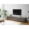 TV staliukas TV stovas City, 223 cm, antracitas/ąžuolinė